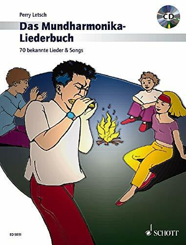 Das Mundharmonika-Liederbuch: 70 bekannte Lieder & Songs. Mundharmonika. Ausgabe mit CD. (Mundharmonika spielen - mein schönstes Hobby)