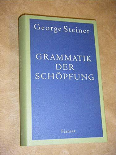 Grammatik der Schöpfung