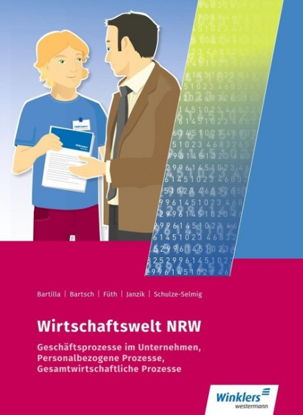Wirtschaftswelt NRW Nordrhein-Westfalen. Schülerband