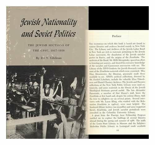 Jewish Nationality and Soviet Politics: The Jewish Sections of the Cpsu, 1917-1930 (Princeton Legacy Library, 1479)