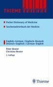 Pocket Dictionary of Medicine Taschenwörterbuch Medizin: English-German / Englisch - Deutsch Deutsch-Englisch / German - English: Mit über 56.000 Stichw. u. mehr als 100.000 Übers.