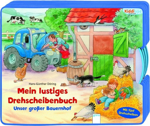 Mein lustiges Drehscheibenbuch. Unser großer Bauernhof