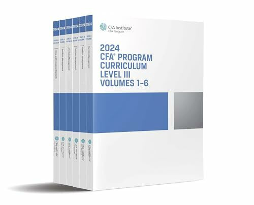 2024 CFA Program Curriculum Level III Set: Portfolio Management (1-6)