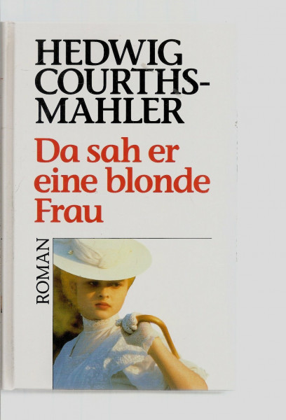 Da sah er eine blonde Frau