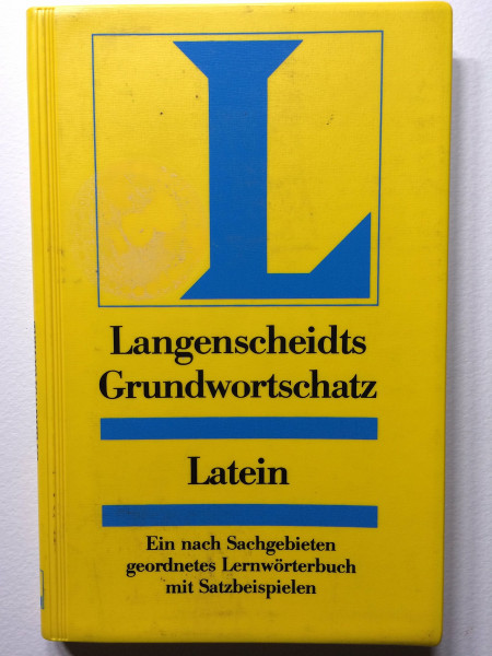 Langenscheidts Grundwortschatz Latein