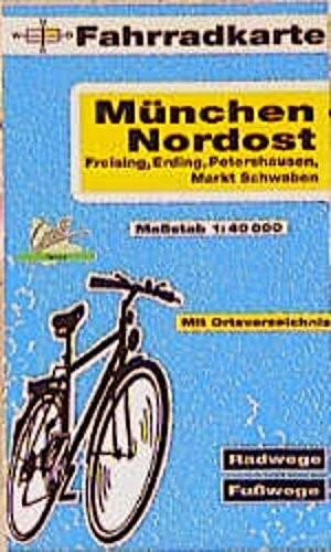 Fahrradkarte München: Nordost
