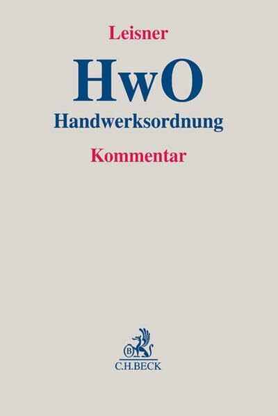 Handwerksordnung: Kommentar