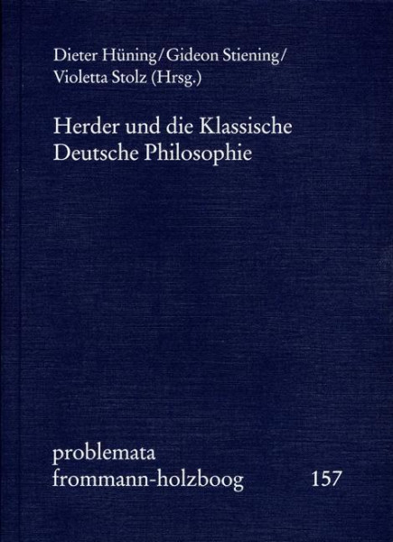 Herder und die Klassische Deutsche Philosophie