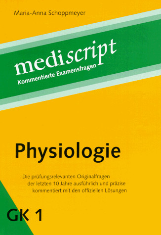 GK 1. Physiologie