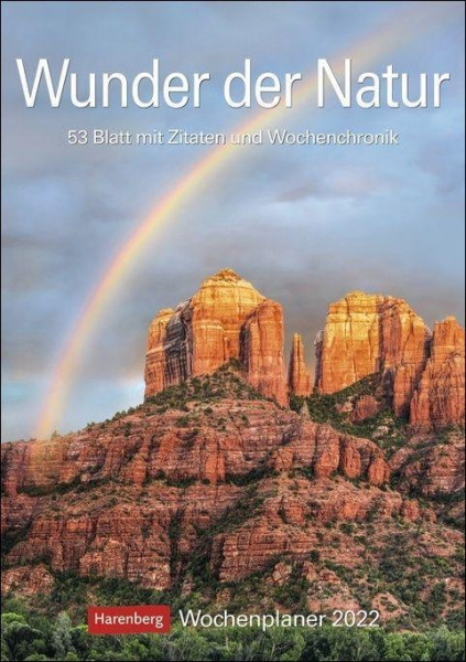 Wunder der Natur 2022. Wochenplaner