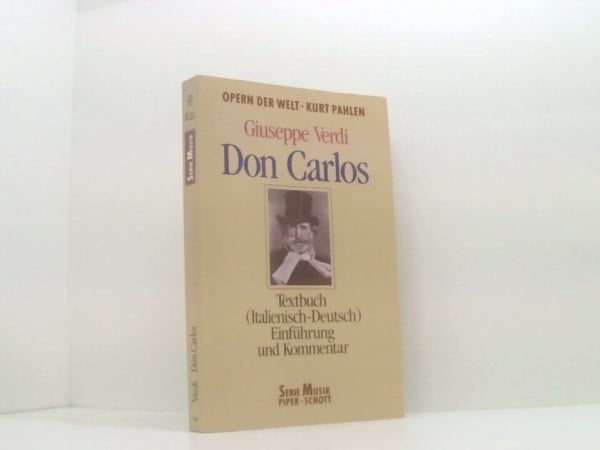 Don Carlos. Textbuch