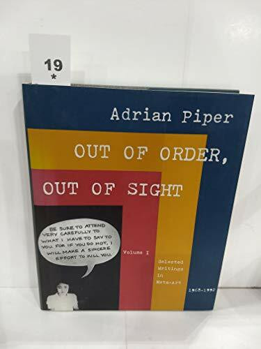 Out of Order, Out of Sight: Selected Writings in Meta-Art 1968-1992 (Photostat Poster)