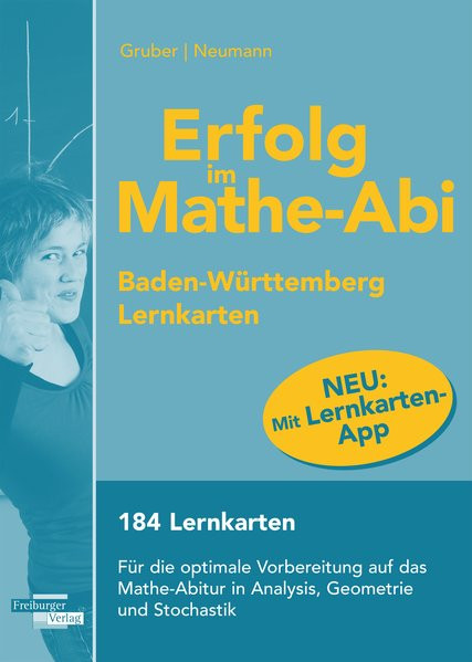 Erfolg im Mathe-Abi 2016 Lernkarten mit App Baden-Württemberg