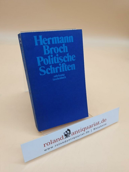 Politische Schriften,