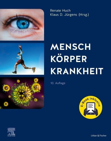 Mensch Körper Krankheit +E-Book: Anatomie Physiologie Krankheitsbilder