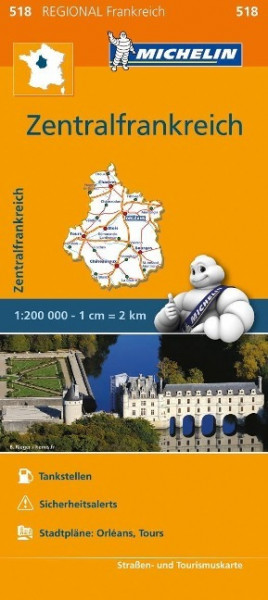Michelin Zentralfrankreich