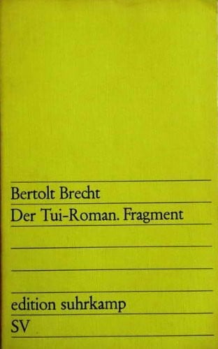 Der Tui-Roman. Fragment