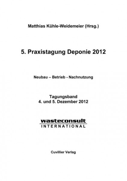 5. Praxistagung Deponie 2012