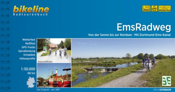 Bikeline Radtourenbuch Ems-Radweg