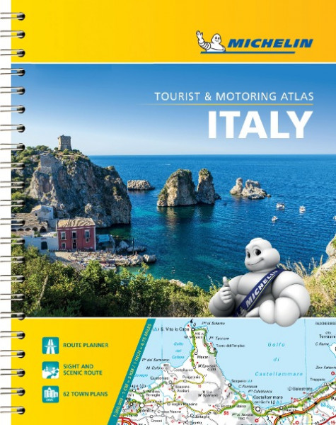 Italy - Tourist and Motoring Atlas (A4-Spiral)