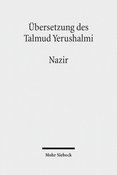 Übersetzung des Talmud Yerushalmi