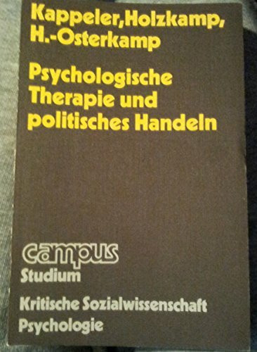 Psychologische Therapie und politisches Handeln