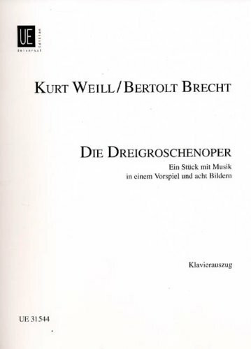Die Dreigroschenoper. Klavierauszug