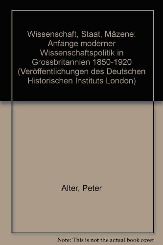 Wissenschaft, Staat, Mäzene