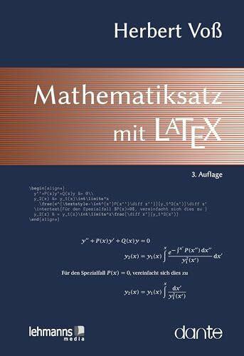 Mathematiksatz mit LaTeX