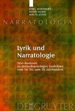 Lyrik und Narratologie