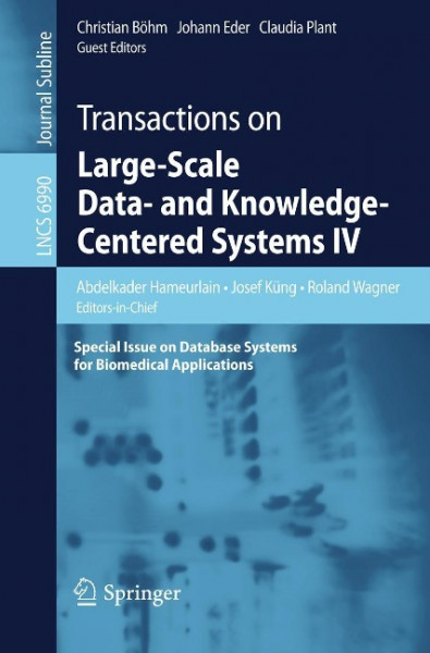 Transactions on Large-Scale Data- and Knowledge-Centered Systems IV