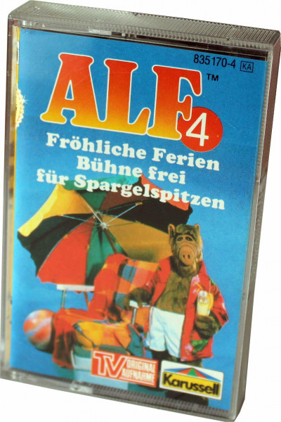 ALF MC Nr. 4 - Fröhliche Ferien + Bühne frei für Spargelspitzen - Original Hörspiel zur TV-Serie [Musikkassette]