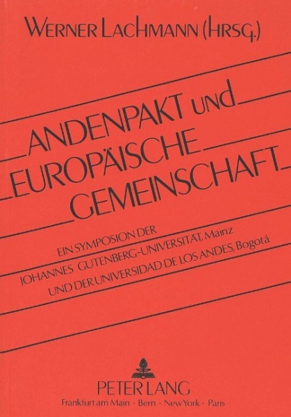 Andenpakt und Europäische Gemeinschaft