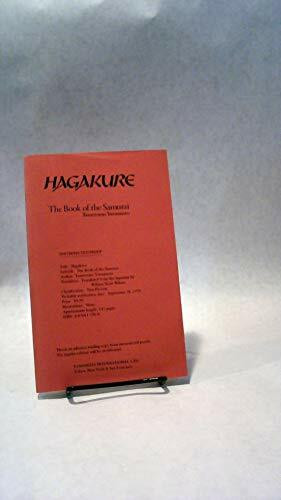 Hagakure: The Book of the Samurai