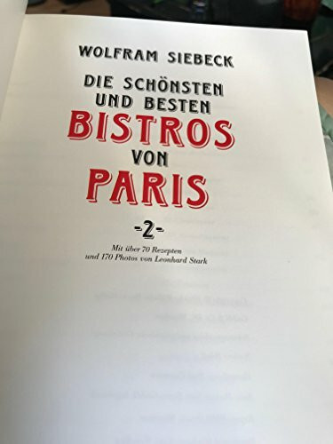 Die schönsten und besten Bistros von Paris