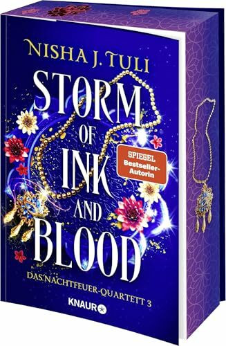 Storm of Ink and Blood: Das Nachtfeuer-Quartett 3 | Limitierte Auflage mit Farbschnitt | Slowburn Fantasy Romance von der Nr. 1 SPIEGEL-Bestsellerautorin