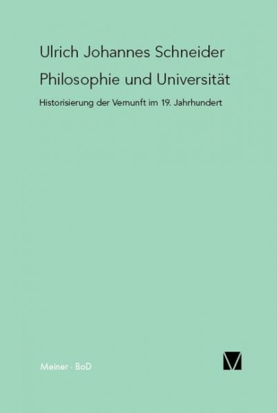 Philosophie und Universität