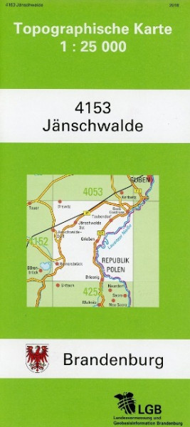 Jänschwalde 1 : 25 000