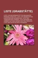 Liste (Grabstätte)