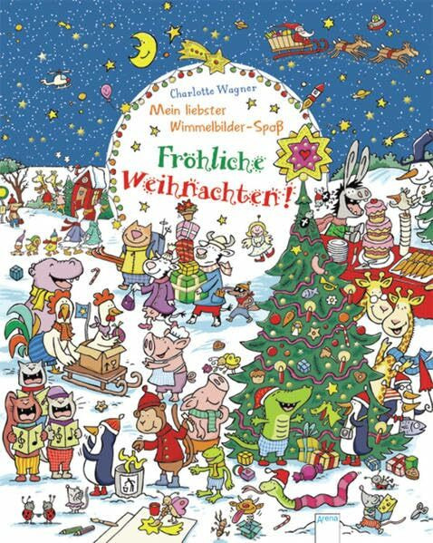 Fröhliche Weihnachten!: Mein liebster Wimmelbilder-Spaß