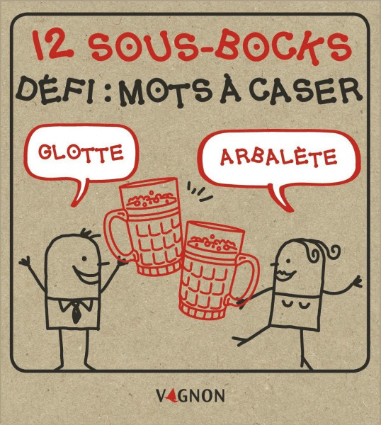Coffret sous-bocks - Défi : mots à caser: défi : mots à caser