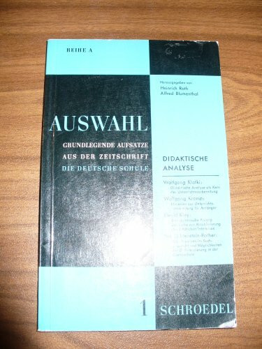 Didaktische Analyse
