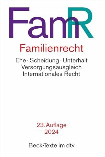 Familienrecht: Rechtsstand: 1. Januar 2024