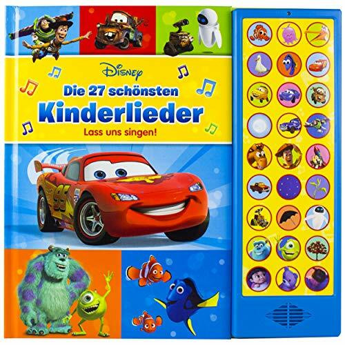 Disney - Die schönsten Kinderlieder - lass uns singen!, 27 Kinder- und Gutenachtlieder zum Mitsingen - mit Notensatz: 27-Button-Soundbuch