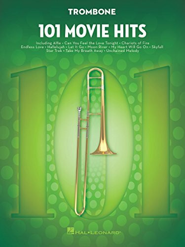 101 Movie Hits For Trombone: Noten, Sammelband für Posaune