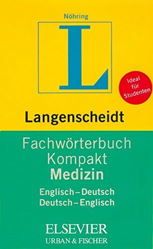 Fachwörterbuch Kompakt Medizin. Englisch