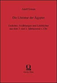 Die Literatur der Ägypter