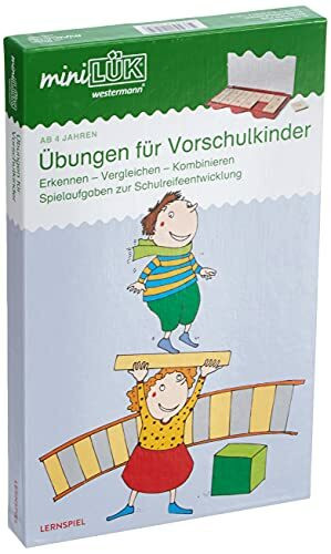 miniLÜK-Sets: Kindergarten/Vorschule: Übungen für Vorschulkinder (Kasten + Übungsheft/e), White