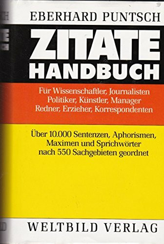 Zitate - Handbuch