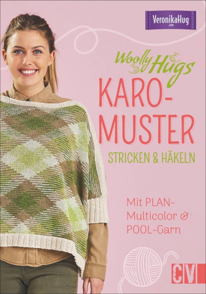 Woolly Hugs Karo-Muster stricken & häkeln